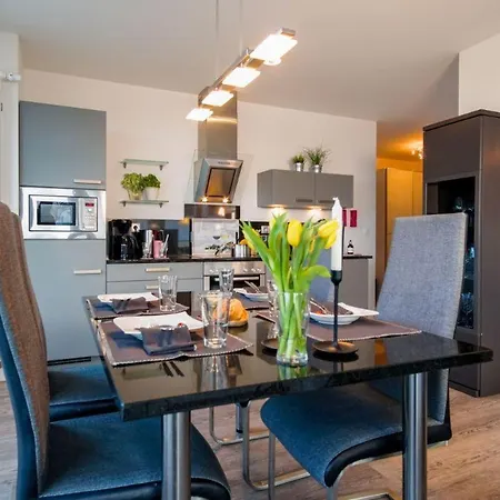 Duenenpark-heiligenhafen-haus-sandduene-wohnung-10-koralle 아파트 *